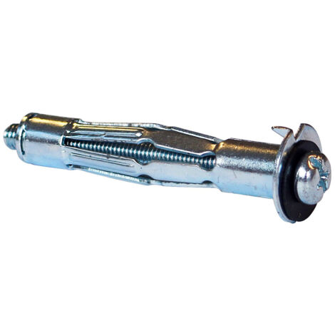 Tasselli Metallici Ad Espansione M6X52 Mm - Set Da 10 Per Cartongesso E Pareti Cave