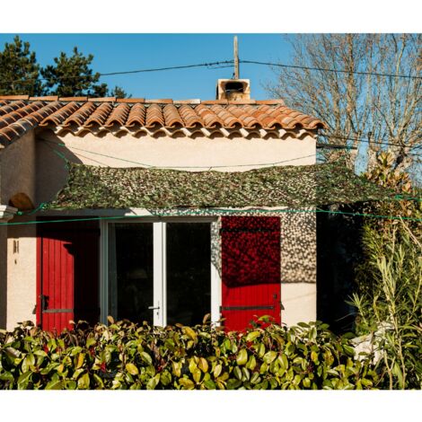 Telo ombreggiante traspirante camouflage WERKA PRO2 x 3 metri (6m²)