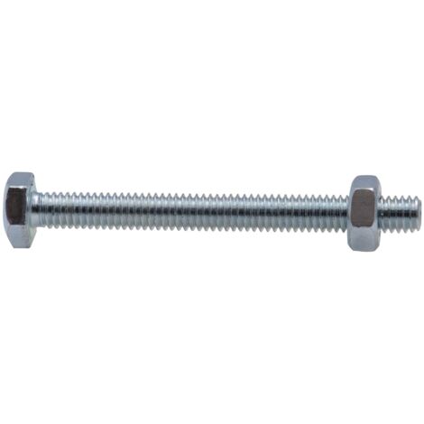 Dado esagonale Viswood finitura zincataØ5 x 20 mm (lotto di 18)