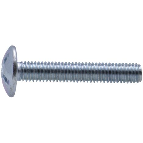 Dado da stufa zincato ViswoodØ 6x20mm (lotto di 12 bulloni)