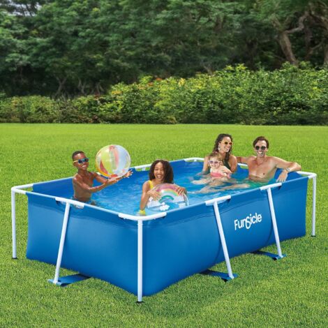 Piscina tubolare rettangolare Funsicle 2,60 m x 1,60 m x 0,66 m