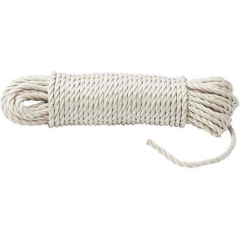 Corda beige 25m WERKA PROØ 6 mm (resistenza ± 550 kg)