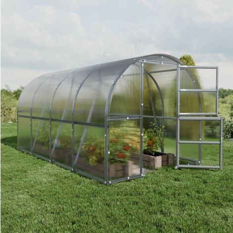 Zertifiziertes Gewächshaus BALTIC LT 3 x 4 m (12 m²), 4 mm Polycarbonatabdeckung