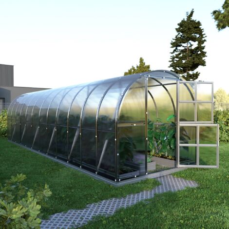 Zertifiziertes Gewächshaus KLASIKA ARCH 3 x 8 m (24 m²), 6 mm