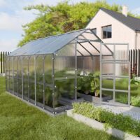 Zertifiziertes Gewächshaus KLASIKA HOUSE 2,35 x 4,12 m (9,68 m²), 6 mm