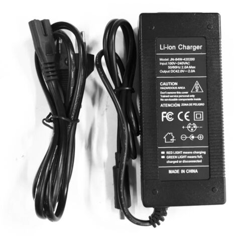 Cargador de baterías de litio 42V - 2.0AH (1/3)