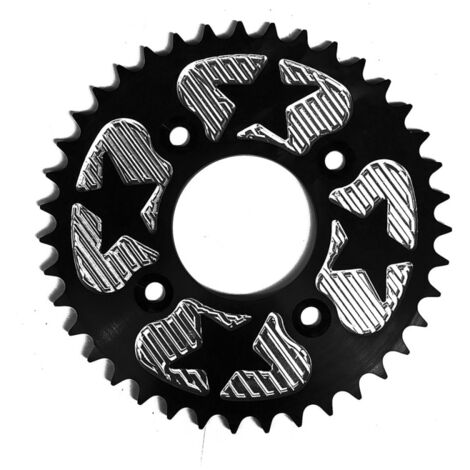 Plato cadena aluminio 39 dientes 160mm Pit Bike