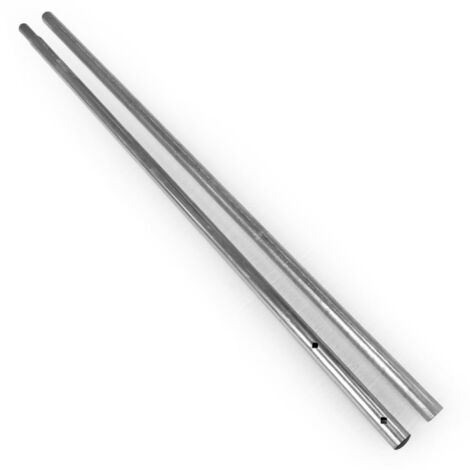 Juego de vara superior e inferior para cama elástica (Superior 105cm / Inferior 105cm (2 agujeros))