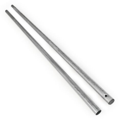 Juego de vara superior e inferior para cama elástica (Superior 111cm / Inferior 111cm (1 agujeros))