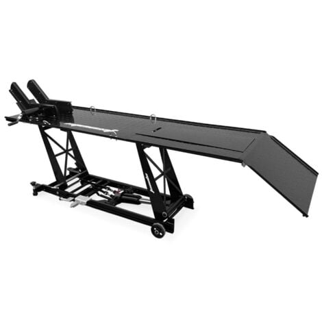 Elevador de moto hidráulico 450Kg 206x55 cm con rampa