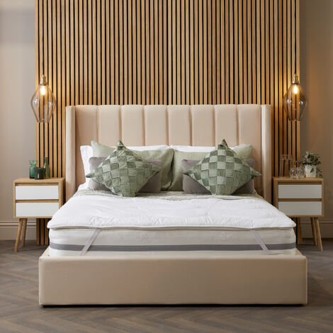 Snuggledown Luxurious Hotel Anti Allergy Mattress Topper, Medium Support, King