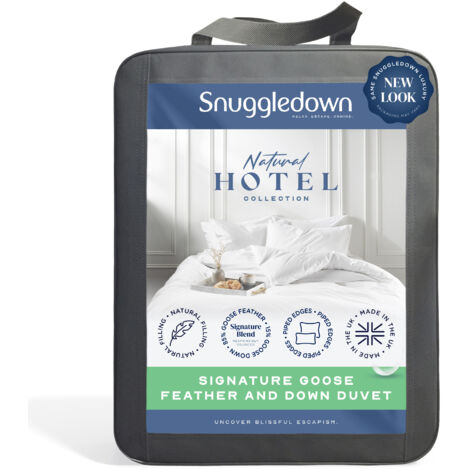 Snuggledown Hotel Goose Feather & Down Duvet, 10.5 Tog, Double