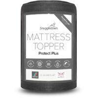 Snuggledown Airstream Protect Plus Mattress Topper, Medium Support, Single