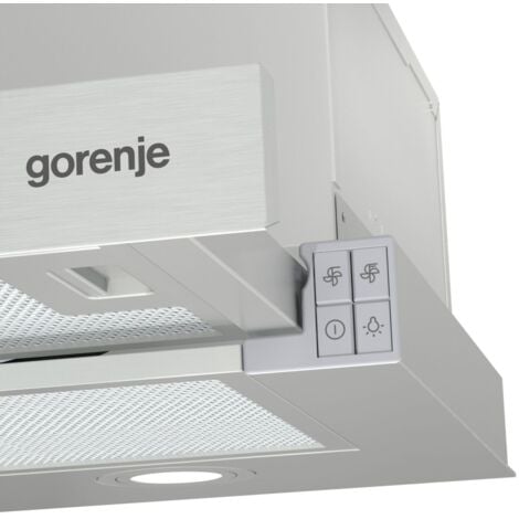 Gorenje TH62E4X Dunstabzugshaube ausziehbar 60cm Flachschirmhaube