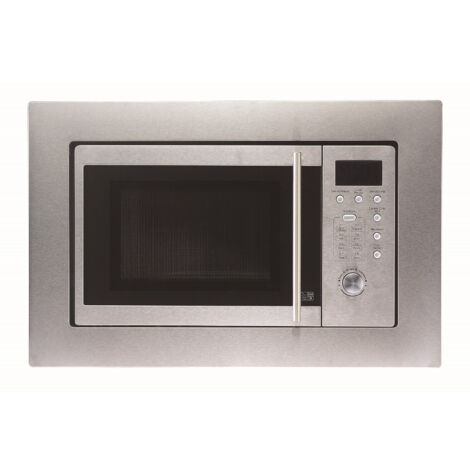 PKM Einbau Mikrowelle Microwellengerät MW800-20.8EB Edelstahl 800 W 20L (1/5)