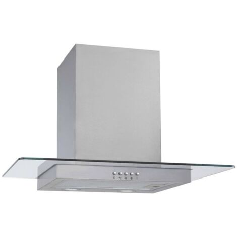 PKM Dunstabzugshaube Wandesse GS1-60CIXPH Edelstahl mit Glasschirm 60 cm EEK: B (1/5)