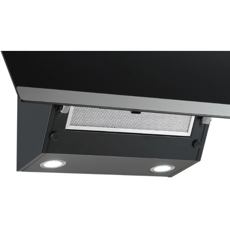 PKM Kopffreihaube S33-90A+BTH - 90cm, schwarz, Touch-Control, Dunstabzugshaube (1/5)