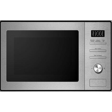 PKM Einbau Mikrowelle Microwellengerät MW820-EBM Edelstahl 800 W 20L (1/5)