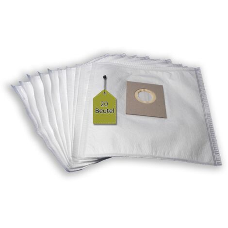20 Staubsaugerbeutel + 2 Filter Für Siemens VS06G2410 - Kompatibel Mit Synchropower Und Swirl Modellen