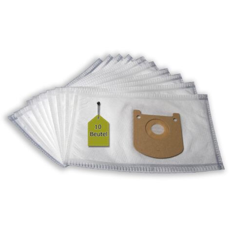 ZZ-Clan Staubsaugerbeutel 10er Set Für Bono YL39 - 5-lagig Mikrovlies + 2 Filter