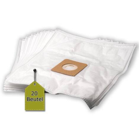 20 Staubsaugerbeutel Für Hanseatic HBVC80012WMC - Mehrlagiges Spezialvlies