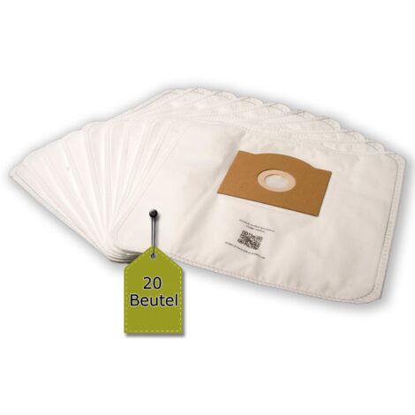 20x Staubsaugerbeutel + 4 Filter Kompatibel Mit EDEKA EVCB700BG 700W – 5-lagiges Vlies, Plastikfrei