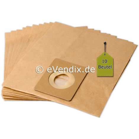 10 Sacchetti Per Aspirapolvere Compatibili Edeka E10 – ZZ-Clan Con 2 Filtri Di Ricambio