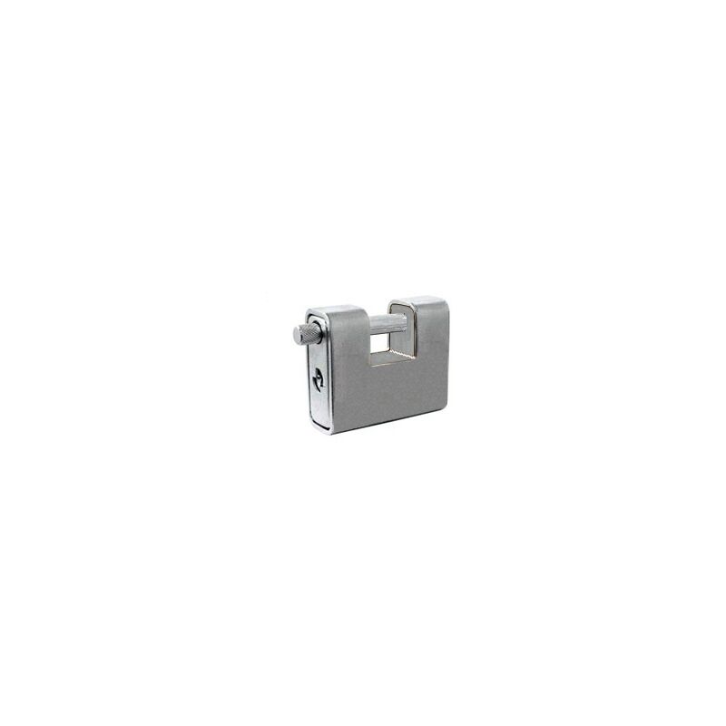 LUCCHETTO YALE SERRANDE CORAZZATO 81 mm LUCE 15 mm ANSA 11 mm ACCIAIO