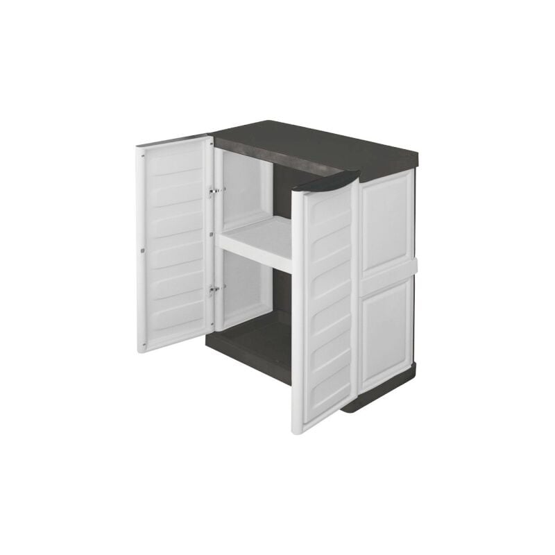Armadio/Mobile/Mobiletto in resina versione bassa King-line - S70/B