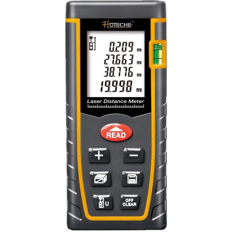 Distanziometro Laser 70m FSKLDM070 - Misuratore Con LCD E 7 Modalità - Foto 3