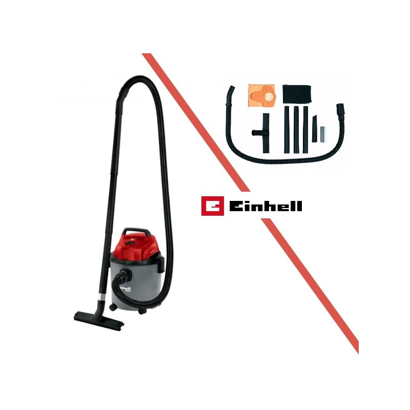 Aspiratore/Aspirapolvere/Aspiratutto solidi e liquidi 1250W 15lt. Einhell - BT-VC 1115