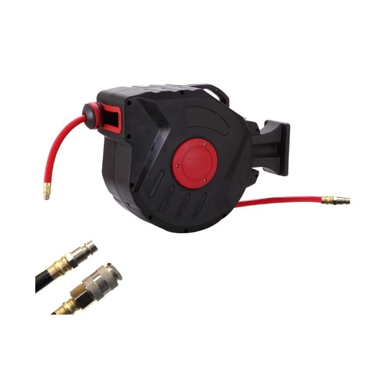 Wiltec Avvolgitubo Automatico 9 Metri Avvolgitore Tubo Aria Compressa A Parete Tubo Da 9 M 10925513