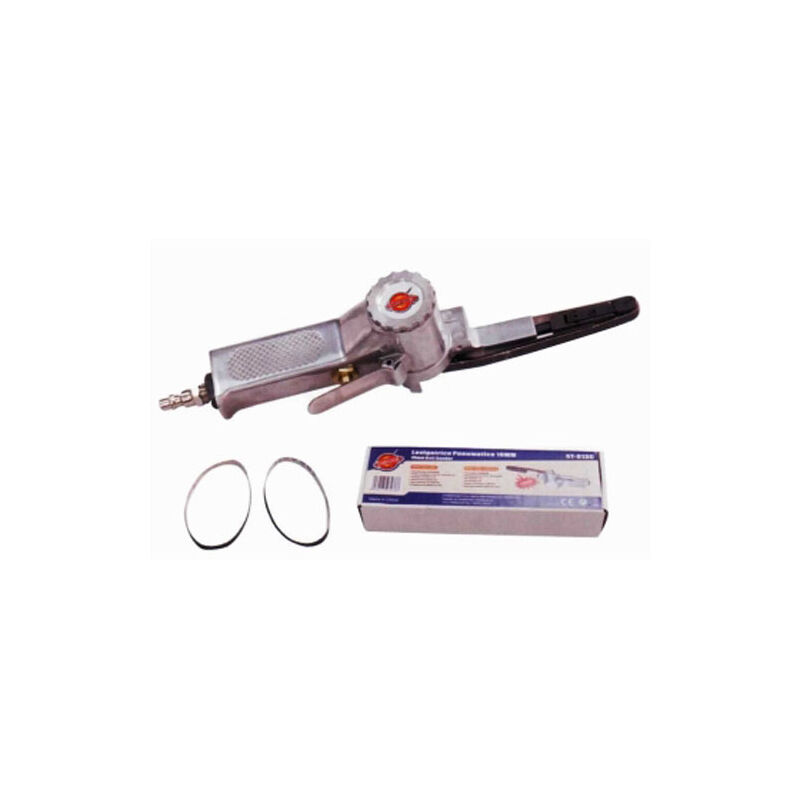 Levigatrice A Nastro Pneumatica 330x10mm - 16000 Giri/Min Per Legno E Metalli - Foto 13