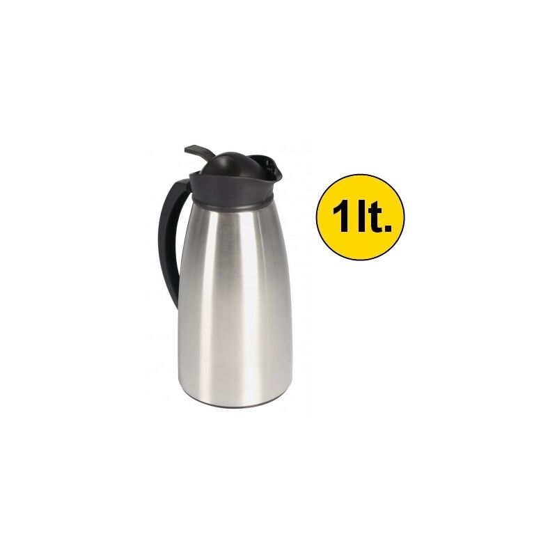 Thermos Thermocafe – Thermos In Acciaio Inox 1,0 Litro – Mantiene Caldo 8h E Freddo 24h