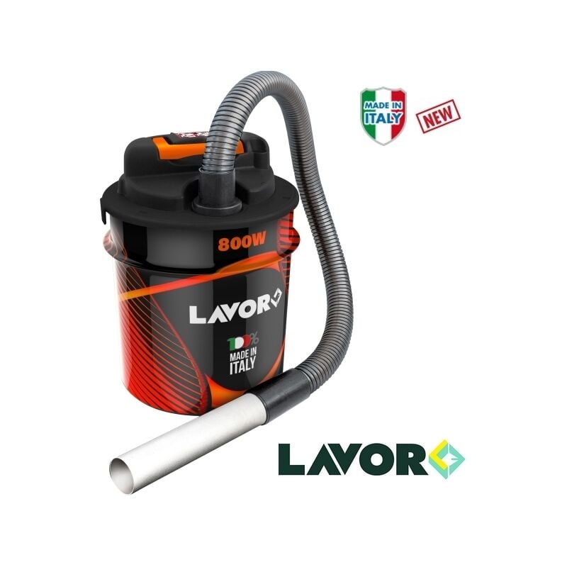 Aspiratore/Aspiracenere/Aspiraceneri/Aspirapolvere 800W 14lt. Lavor - Ashley 1.2