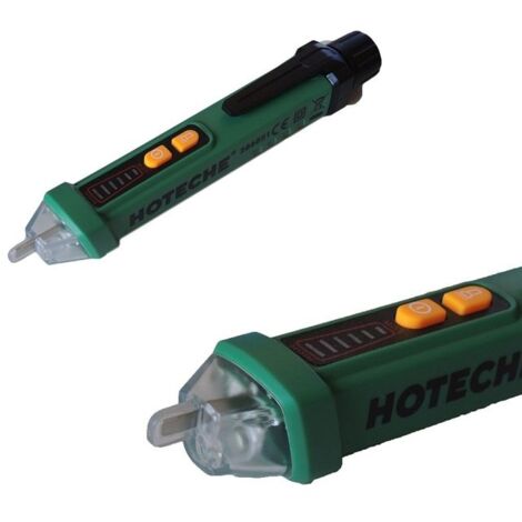 Tester Di Tensione Senza Contatto - Rilevatore DC 2-100V Con LCD, Cicalino E Retroilluminazione - Foto 8