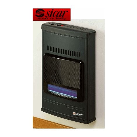 Stufa murale a gas Metano a raggi infrarossi blue-flame Sicar - Eco 45