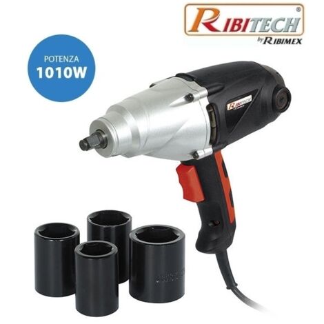 Avvitatore pneumatico elettrico/Chiave ad impulsi elettrica 1010W Ribitech - PRCCEKIT5