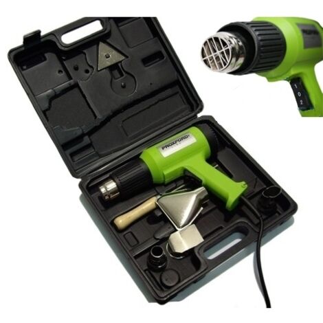 Pistola termica ad aria calda/Sverniciatore 2000W con accessori