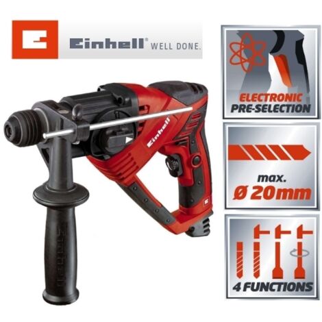 Einhell RT-RH 20/1 Martello Tassellatore SDS-plus - 500W, 1.6J, 4 Funzioni, Con Valigia - Foto 10