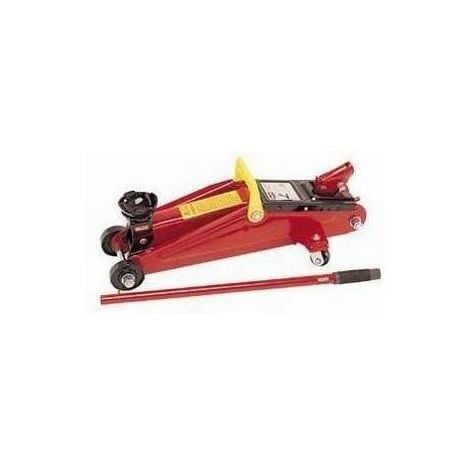 Cric - Sollevatore - Martinetto idraulico a carrello 2T/2000Kg alzata massima 320 mm