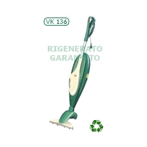 Aspiratore/Aspirapolvere/Scopa elettrica Folletto Vorwerk VK 136 rigenerato/usato
