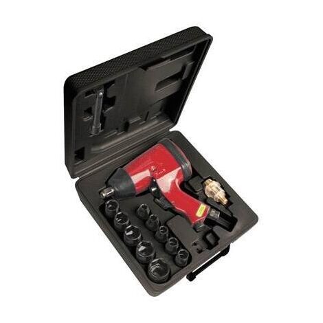 Avvitatore ad aria compressa/pneumatico/ad impulsi 1/2 c/valigetta accessoriata