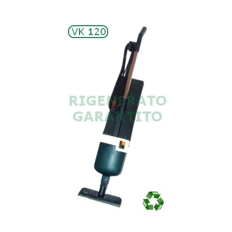 Aspiratore/Aspirapolvere/Scopa elettrica Folletto Vorwerk VK 120 rigenerato/usato + 2 SACCHETTI OMAGGIO