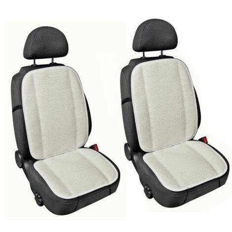 Coppia schienali estivi per auto universali - Acapulco White
