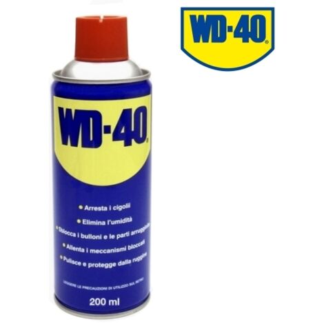 Spray multifunzione/Lubrificante/Sbloccante/Pulitore spray 200ml - WD-40