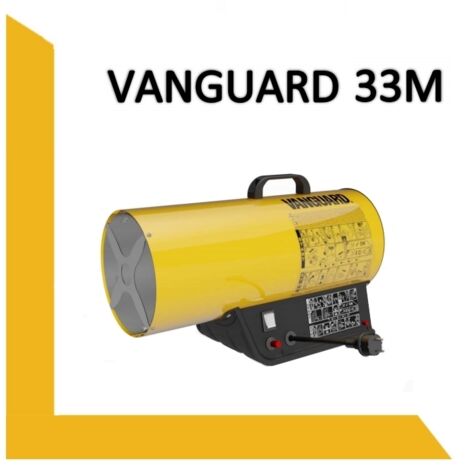 Generatore di aria calda/Cannone/Cannoncino ad aria calda a gas propano/butano VANGUARD - GAS33