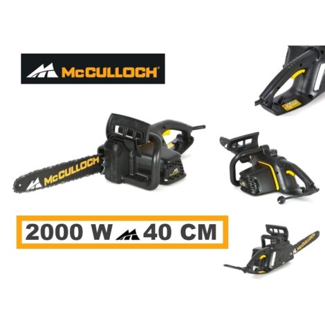 Elettrosega/Motosega elettrica 2000W lama 40cm McCulloch - CSE2040