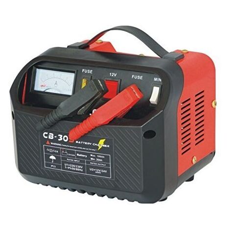 Caricabatterie moto / autoveicoli / imbarcazioni / autocarri 20 Amp 12 / 24 Volt Oxford - CB-30S
