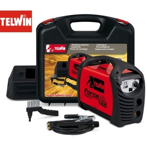Saldatrice INVERTER ad elettrodo 130 Amp Telwin - Force 145